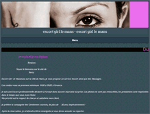 Tablet Screenshot of escortgirlmassage.com